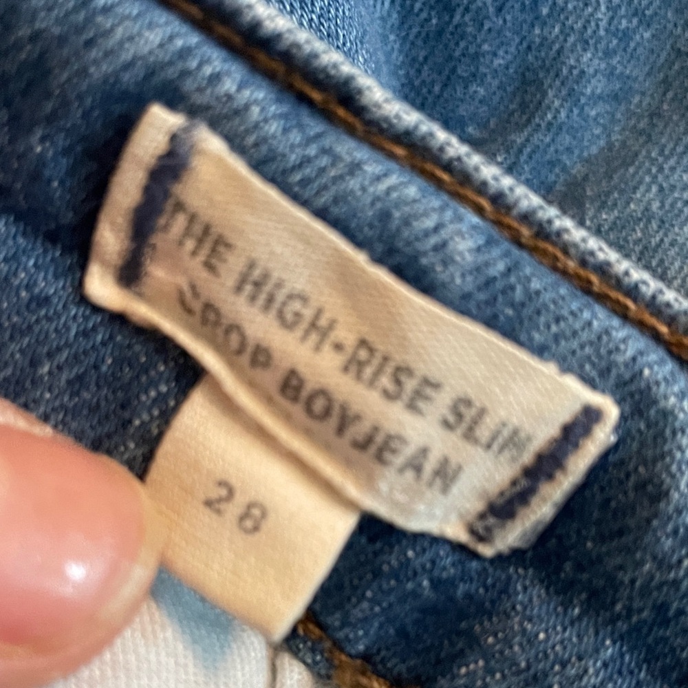 Madewell High-Rise Slim Jeans - Denim Blue